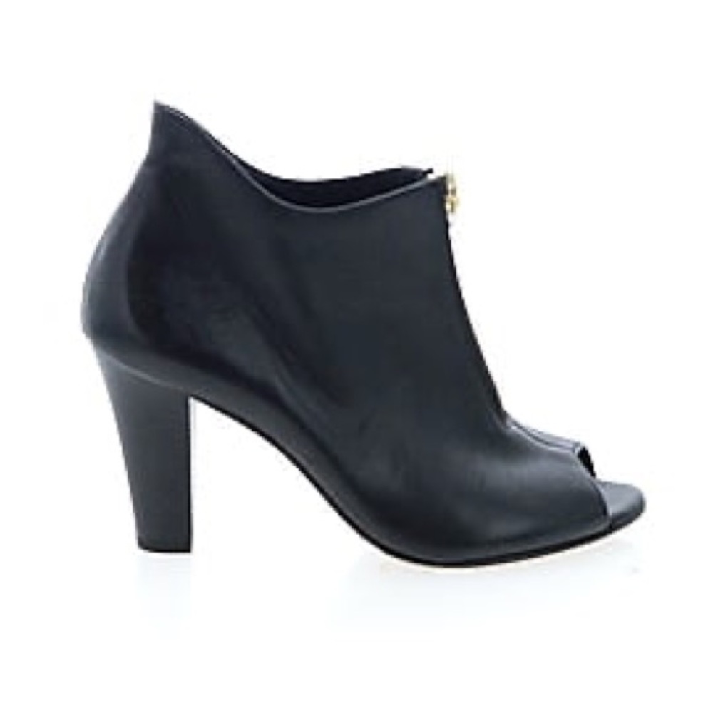PAUL GREEN Leather Peep Toe Heel